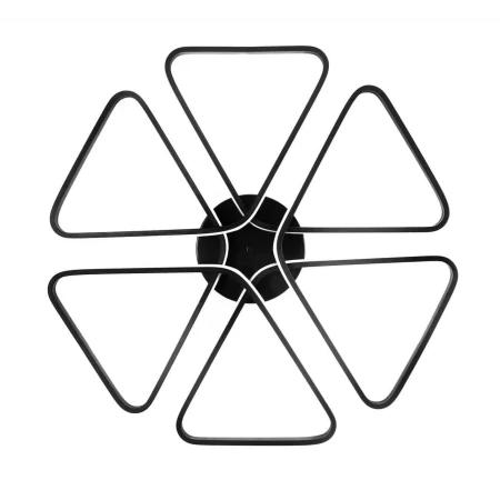 Lampa sufitowa do salonu Trójkąty LED 72W na Pilota 295 - Decorativi