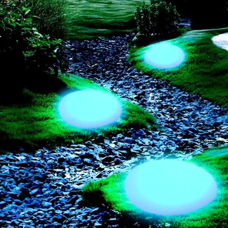 Lampa ogrodowa kamień PEBBLE S LED RGBW 16 kolorów 32 cm ES-ST003 - Step Into Design