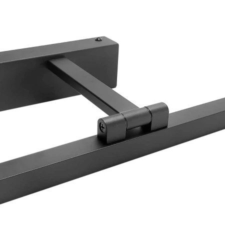 Kinkiet do łazienkowy 12W 50 cm LED 4000K czarny ruchomy 366 - Decorativi