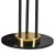 Lampa stojąca GOLDEN PIPE-3 czarno-złota ST-5718-3 - Step Into Design