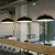 Lampa skandynawska wisząca SAUCER czarna ST-5219 - Step Into Design