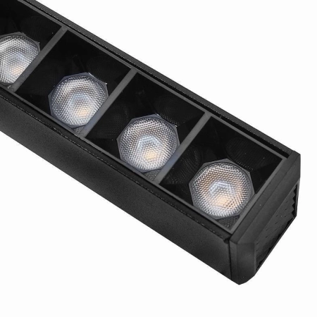 Lampa Magnetyczna Punktowa Czarna 24W DALI CCT 1147 - Decorativi