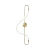 Lampa ścienna ESSA złota 90 cm ST-B3554 gold - Step Into Design