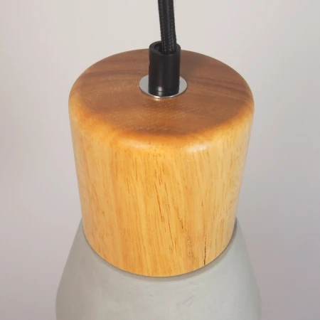 Lampa loft wisząca CONCRETE szara ST-5220 - Step Into Design