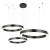 Lampa z diodami do szyn magnetycznych 3F łamana 6W 4000K - TYP A 908 - Decorativi