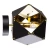Kinkiet designerski NEW GEOMETRY-1 czarno-złoty ST-8861-1 - Step Into Design