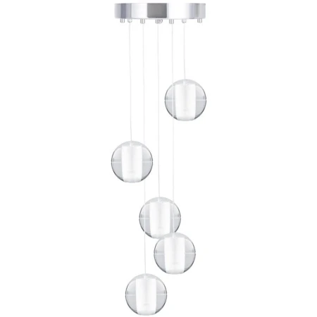 Lampa wisząca nowoczesna STARLIGHT-5 przezroczysta ST-9228-5 - Step Into Design