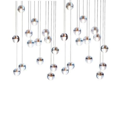 Lampa wisząca nowoczesna STARLIGHT-5 przezroczysta ST-9228-5 - Step Into Design