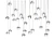 Lampa wisząca nowoczesna STARLIGHT-5 przezroczysta ST-9228-5 - Step Into Design