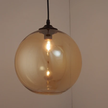 Lampa wisząca nowoczesna LOVE BOMB bursztynowa ST-5012 - Step Into Design