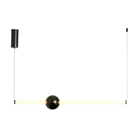 Lampa wisząca O-LINE LED 93 cm czarna ST-1688L-BK - Step Into Design