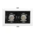 Lampa liniowa LED wpuszczana podtynkowa 4W 3000K biała 578 - Decorativi