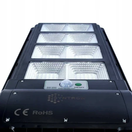 Lampa Solarna Uliczna Latarnia LED mocna 360W + Pilot Uchwyt 298 - Decorativi
