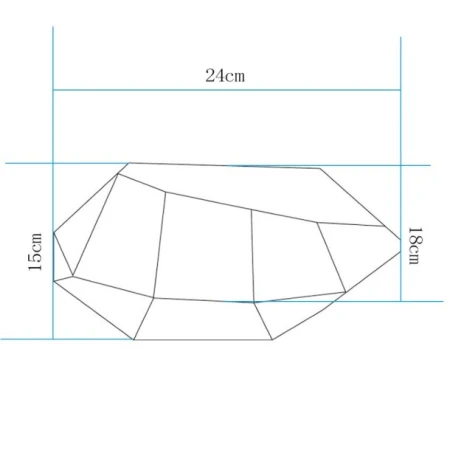 Lampa ogrodowa kamień DIAMOND S LED RGBW 16 kolorów 27 cm ES-ST013 - Step Into Design