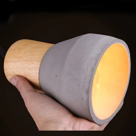 Lampa loft wisząca CONCRETE czarna ST-5220 - Step Into Design