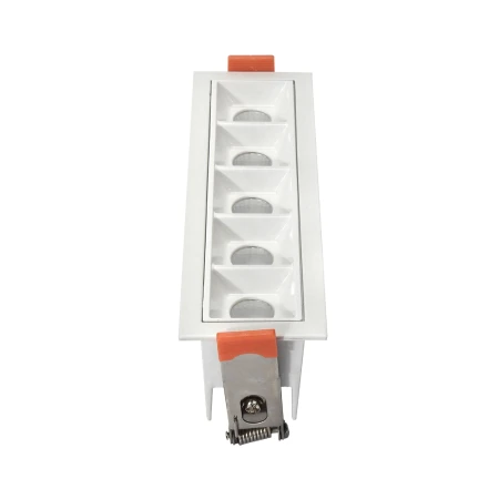 Lampa liniowa Led podtynkowa 20W 3000K BIAŁA 1209 - Decorativi