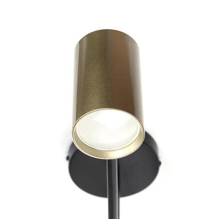 Lampa sufitowa SIENA 6 x spot czarno złota GU10 1119 – Decorativi