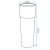 Lampa ogrodowa donica FLOWER POT XL LED RGBW 16 kolorów 115 cm ES-FL024 - Step Into Design