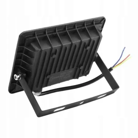 Halogen naświetlacz czarny LED bez czujnika ruchu 30W zimna 6000K IP66 339 - Decorativi