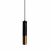 Lampa wisząca nowoczesna GOLDEN PIPE-1 czarno-złota ST-5719-1 - Step Into Design