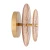 Lampa ścienna LUXIO LED bursztynowa 20 cm ST-3315-2 copper - Step Into Design