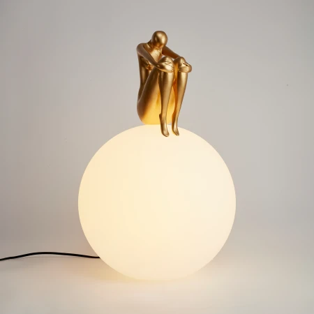 Lampa stołowa WOMAN-2 złota 35 cm ST-6022-B gold - Step Into Design