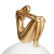 Lampa stołowa WOMAN-2 złota 35 cm ST-6022-B gold - Step Into Design