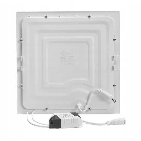 Kwadratowy Plafon LED podtynkowy 18W B. neutralna 4000K 179 - Decorativi