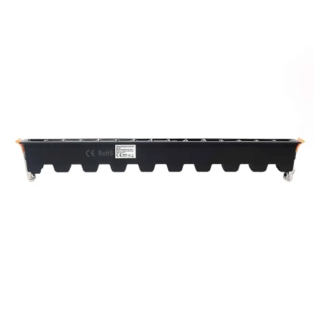 Lampa liniowa LED wpuszczana podtynkowa 30W 4000K czarna 589 - Decorativi