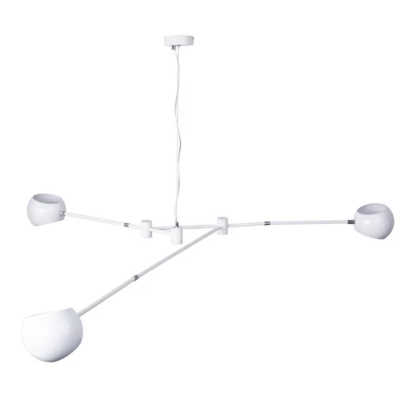 Lampa nad stół designerska wisząca ASTRONOMY-3 biała ST-5335B-3 - Step Into Design