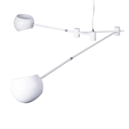 Lampa nad stół designerska wisząca ASTRONOMY-3 biała ST-5335B-3 - Step Into Design