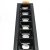 Lampa liniowa LED wpuszczana podtynkowa 30W 4000K czarna 589 - Decorativi