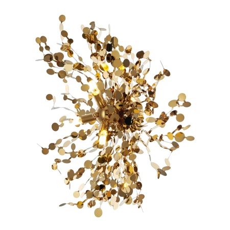 Lampa ścienna MONETTI złota 40 cm ST-1676-W gold - Step Into Design