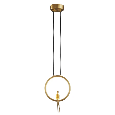 Lampa wisząca AMICI led złota 27 cm  ST-D7774 gold - Step Into Design