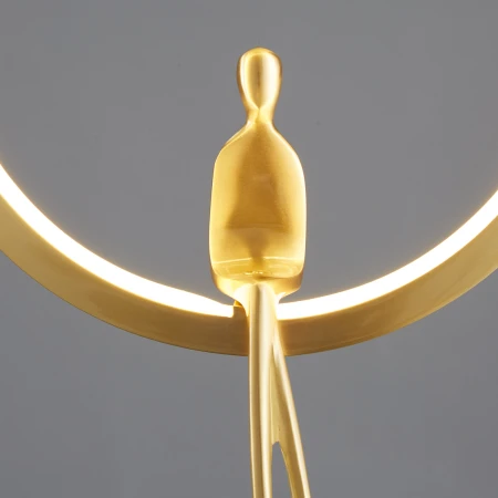 Lampa wisząca AMICI led złota 27 cm  ST-D7774 gold - Step Into Design