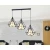 Lampa loftowa Diament na listwie do jadalni 3xE27 499 - Decorativi