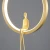 Lampa wisząca AMICI led złota 27 cm  ST-D7774 gold - Step Into Design