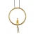 Lampa wisząca AMICI led złota 27 cm  ST-D7774 gold - Step Into Design