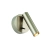 Kinkiet ścienny metalowy srebrny LED 76343 z serii Staten - Endon Lighting