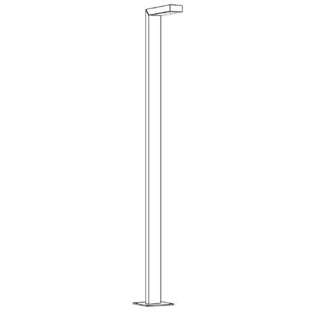 ASKER POLE 1363 BLACK/COPPER 2xLED 18W 3000K 1-SEGMENT