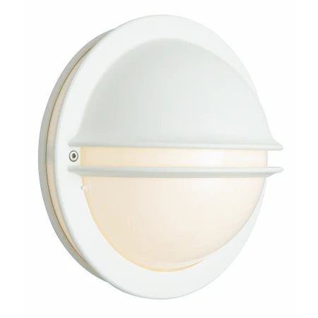 BERLIN 618 WHITE LED 10W 3000K MILKY LAMPSHADE
