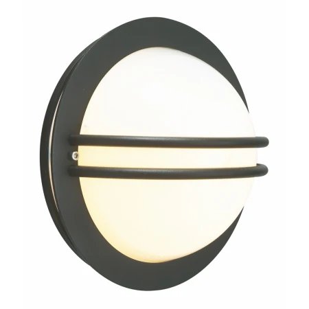 BREMEN 638 BLACK LED 10W 3000K MILKY LAMPSHADE
