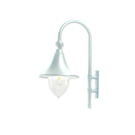 FIRENZE 8012 WHITE E27 LED 9W ARC ARM