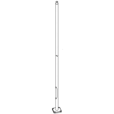 LAMPPOST 1257 GRAPITE o60 400CM REVISION DOOR