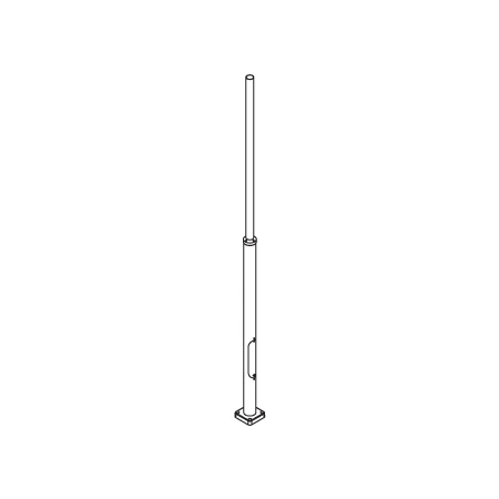 LAMPPOST 3005 GRAPHITE + 7662 360-450CM
