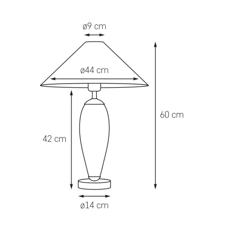 Kaspa lampa stołowa REA 40604101
