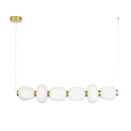 Lampa wisząca BRILLA-6 LED biało-złota 125 cm ST-CP241210-6L GOLD - Step Into Design