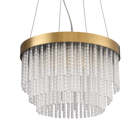 Lampa wisząca GLORIA LED kryształowa złota 40 cm ST-DL8510 - Step Into Design