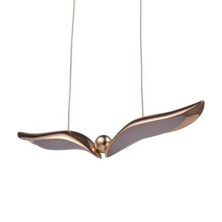 Lampa wisząca GUFO 1 LED różowe złoto 36 cm ST-DL8504 - Step into Design