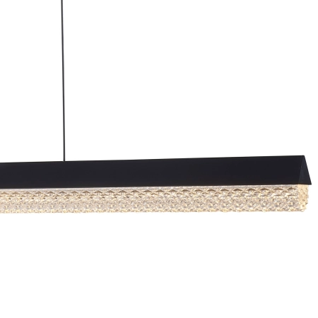 Lampa wisząca LED ANABELLA czarna 120 cm - nowoczesna do salonu, jadalni i biura ST-8501 black - Step into Design